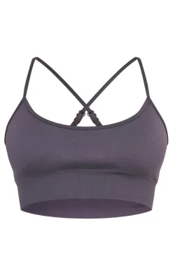 PrettyLittleThing Sports Bras*Basic Seamless Padded Sports Bra