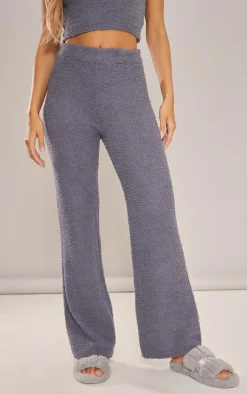 PrettyLittleThing Christmas Day Outfits*Cosy Flared Pajama Bottoms