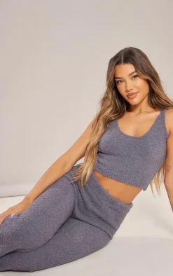 PrettyLittleThing Christmas Day Outfits*Cosy Flared Pajama Bottoms
