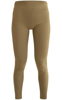 Outlet PrettyLittleThing Charcoal Snatched Sculpt Leggings Green