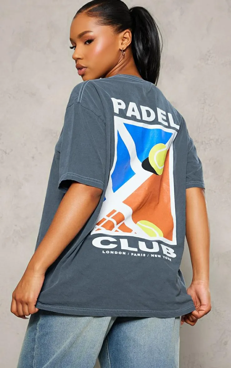PrettyLittleThing T-Shirts*Padel Club Oversized T Shirt
