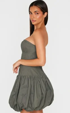 Premium Twill Puffball Dress-PrettyLittleThing Hot
