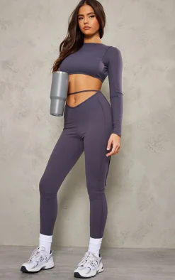 PrettyLittleThing Gym Leggings*Sculpt Strappy Gym Leggings
