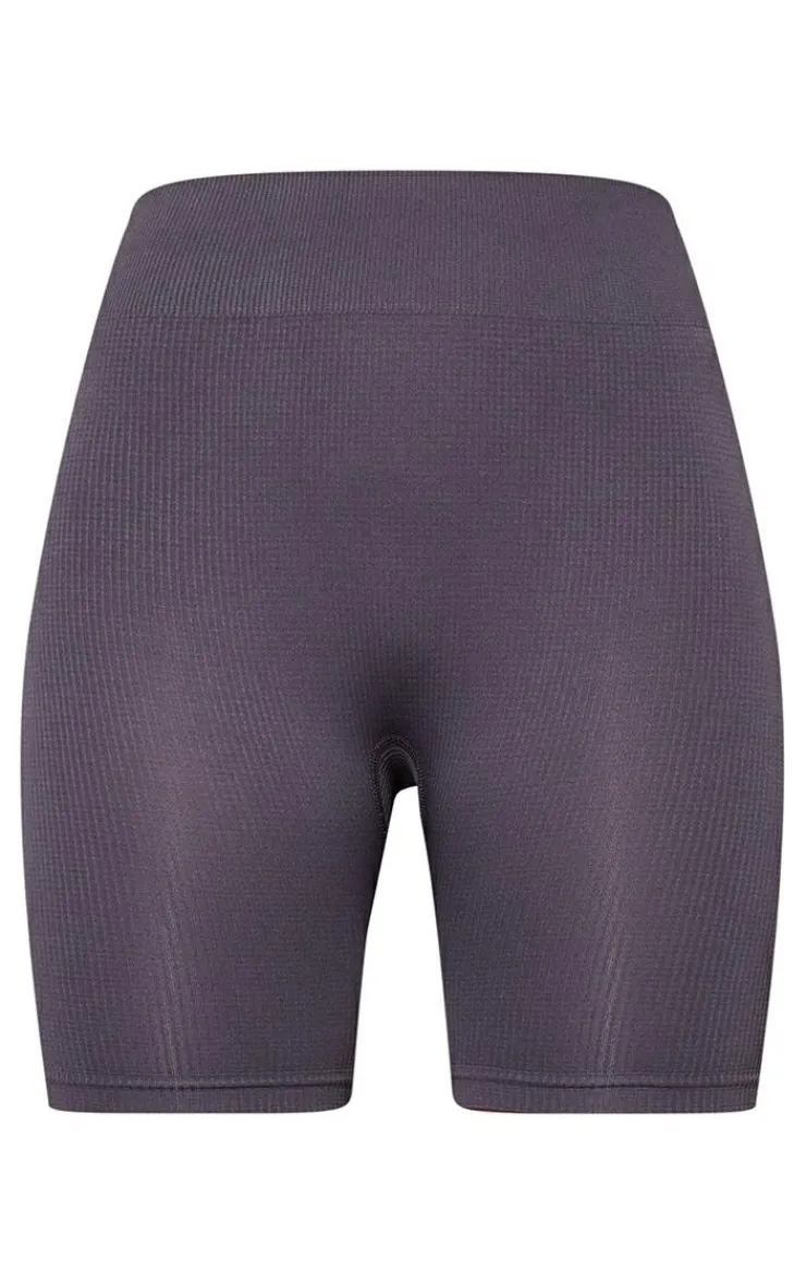PrettyLittleThing Gym Shorts*Seamless Rib Gym Shorts