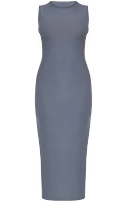 Soft Touch Racer Neck Sleeveless Midaxi Dress-PrettyLittleThing Outlet