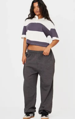 PrettyLittleThing T-Shirts*Striped Collared T Shirt