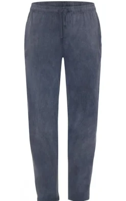 PrettyLittleThing Washed Ribbed Wide Leg Pants Charcoal