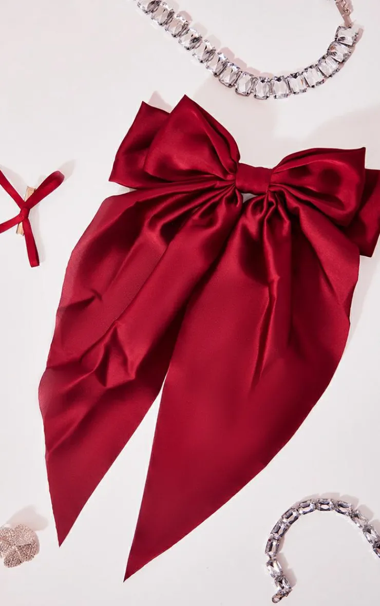 PrettyLittleThing Hair Accessories*Oversized Bow Hair Clip