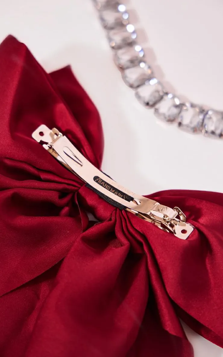 PrettyLittleThing Hair Accessories*Oversized Bow Hair Clip