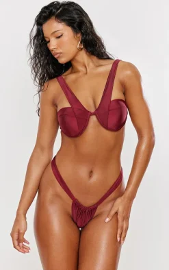 Cherry Red Underwired Bikini Top