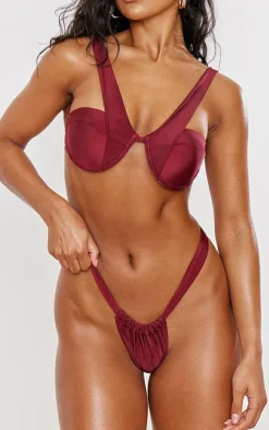 Cherry Red Underwired Bikini Top