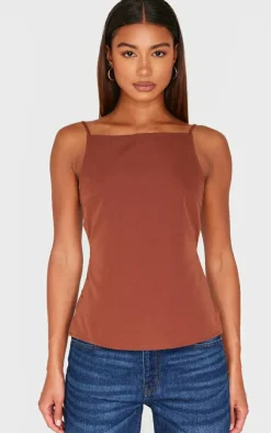 PrettyLittleThing Sleeveless Tops*Backless Long Top