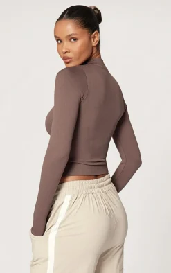 PrettyLittleThing Athletic Jackets*Basic Seamless Jacket