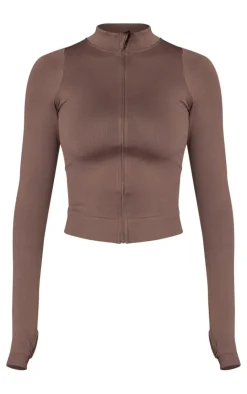 PrettyLittleThing Athletic Jackets*Basic Seamless Jacket