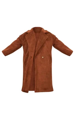 PrettyLittleThing Teddy Coats*Borg Teddy Bear Coat