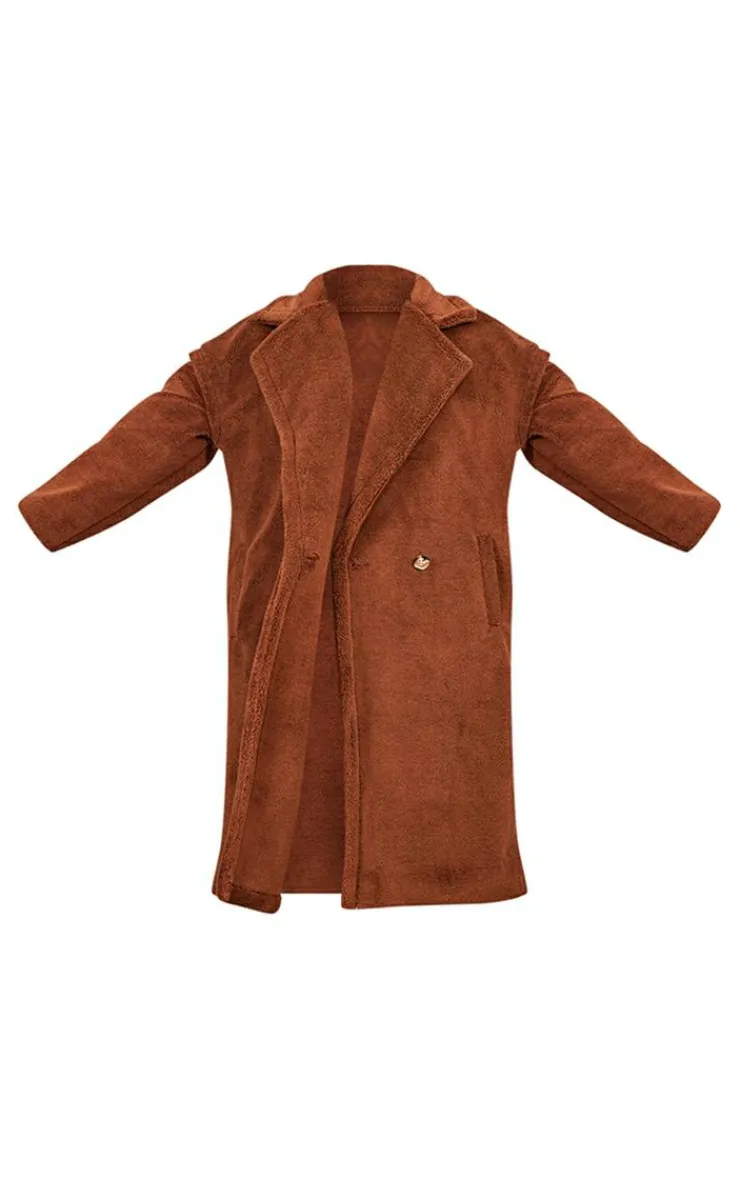 PrettyLittleThing Teddy Coats*Borg Teddy Bear Coat