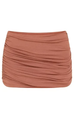 PrettyLittleThing Snatched*Double Layer Contour Jersey Mini Skirt