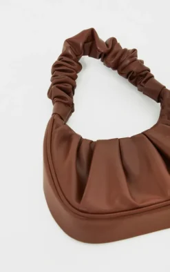 PrettyLittleThing Shoulder Bags*Extreme Ruched Handle Shoulder Bag