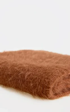 PrettyLittleThing Scarves & Gloves*Eyelash Knit Rib Scarf