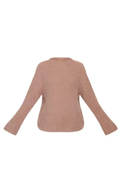 PrettyLittleThing Oversized Sweaters*Eyelash Knit Super Oversized Sweater