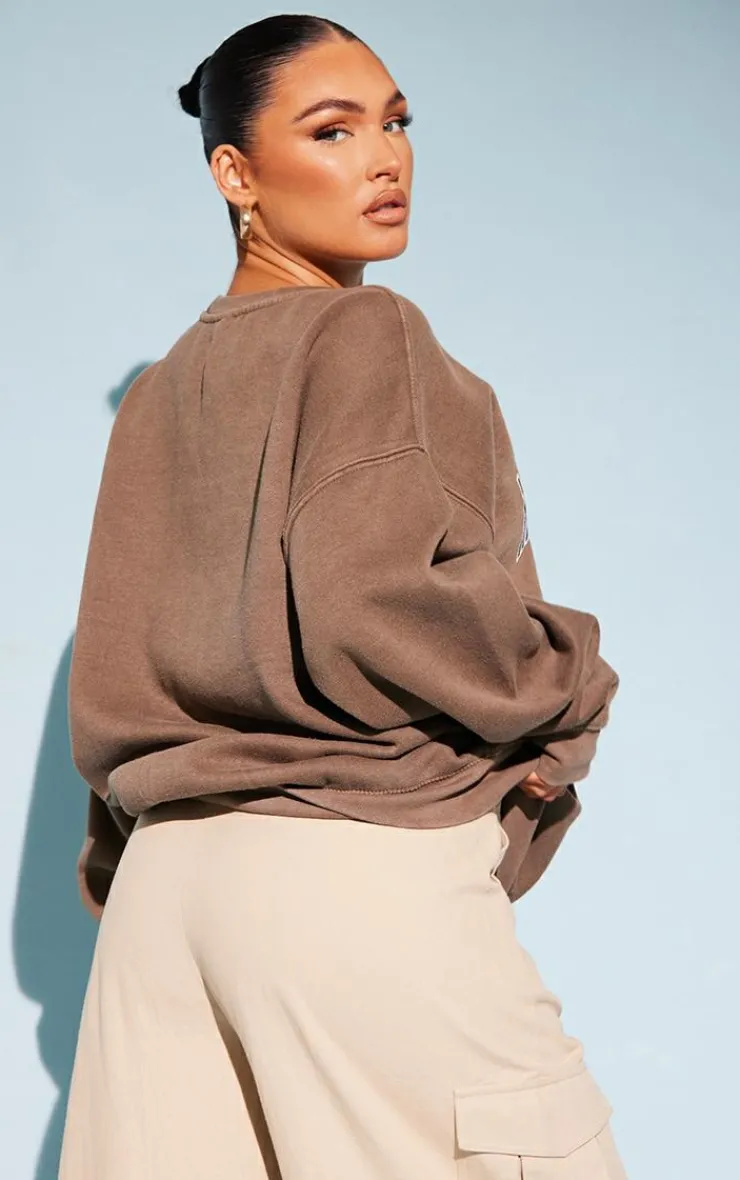 PrettyLittleThing Oversized Sweaters*Mayfair Athletics Oversized Sweatshirt