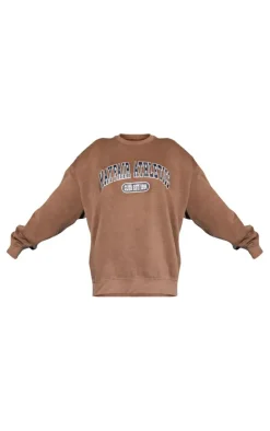 PrettyLittleThing Oversized Sweaters*Mayfair Athletics Oversized Sweatshirt