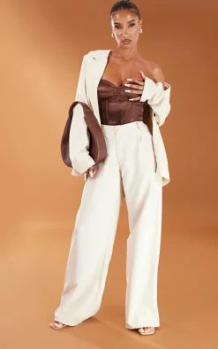 Satin Corset-PrettyLittleThing Sale