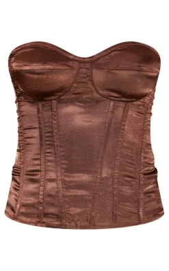 Satin Corset-PrettyLittleThing Sale