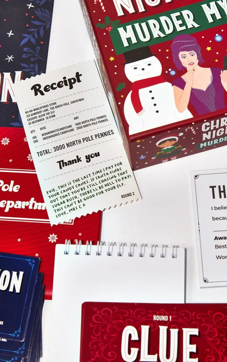 PrettyLittleThing Christmas Day Outfits*Christmas Murder Mystery Board Game
