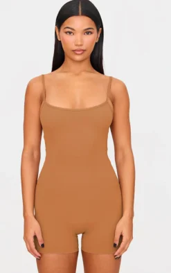 PrettyLittleThing Gym Wear*Sculpt Sleeveless Short Unitard