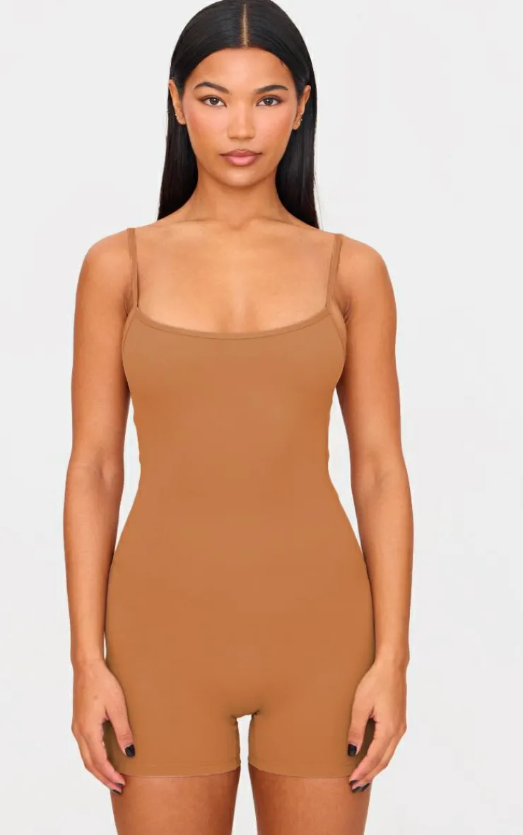PrettyLittleThing Gym Wear*Sculpt Sleeveless Short Unitard