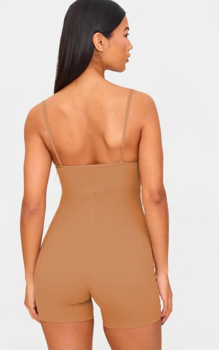 PrettyLittleThing Gym Wear*Sculpt Sleeveless Short Unitard