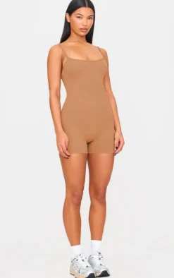 PrettyLittleThing Gym Wear*Sculpt Sleeveless Short Unitard