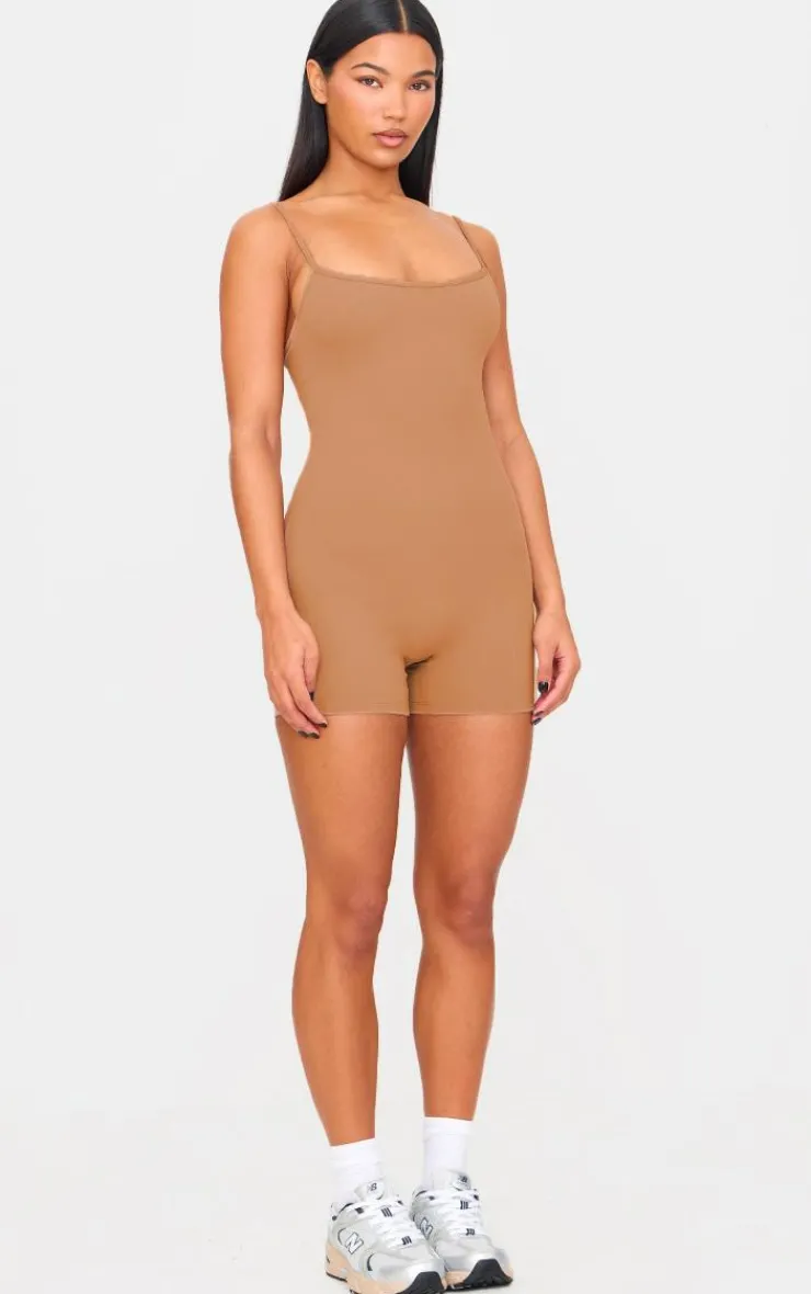 PrettyLittleThing Gym Wear*Sculpt Sleeveless Short Unitard