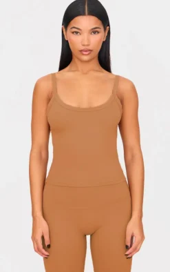 PrettyLittleThing Workout Tops*Sculpt Strappy Gym Vest Top