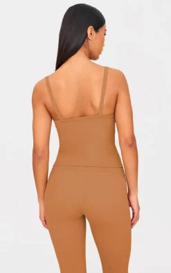 PrettyLittleThing Workout Tops*Sculpt Strappy Gym Vest Top
