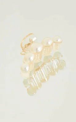 PrettyLittleThing Hair Accessories*Pearl Hair Claw