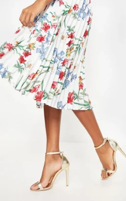 PrettyLittleThing High Heels*Clover Metallic Heeled Strappy Sandal