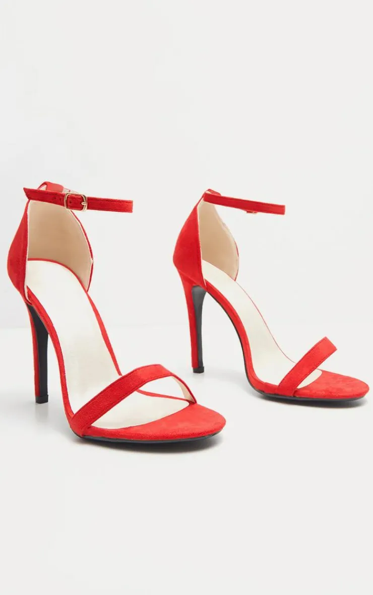 PrettyLittleThing High Heels*Clover Strap Heeled Sandals