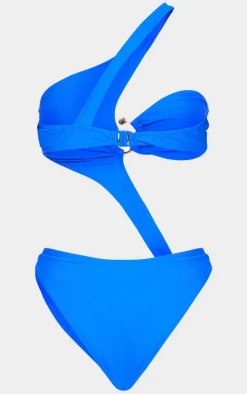 Cobalt Cut Out Swirl Trim Swimsuit