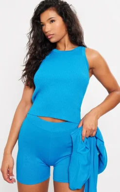 PrettyLittleThing Knitted Tops*Knitted Longline Vest