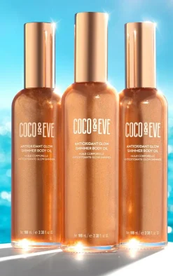 PrettyLittleThing Christmas Gifts*Coco & Eve Antioxidant Glow Shimmer Body Oil