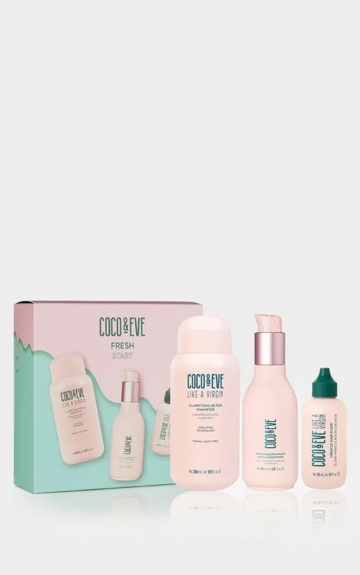 PrettyLittleThing Hair Care*Coco & Eve Like A Virgin Fresh Start Kit (Worth £63)