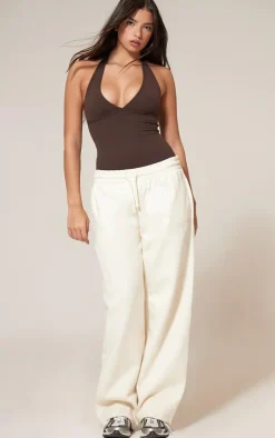 PrettyLittleThing Snatched*Contour Halterneck Bodysuit