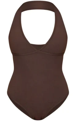 PrettyLittleThing Snatched*Contour Halterneck Bodysuit