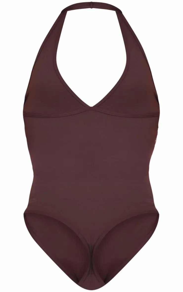 PrettyLittleThing Snatched*Contour Halterneck Bodysuit