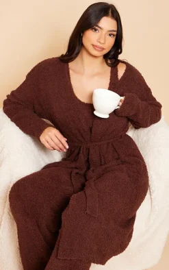 PrettyLittleThing Christmas Day Outfits*Cosy Bath Robe