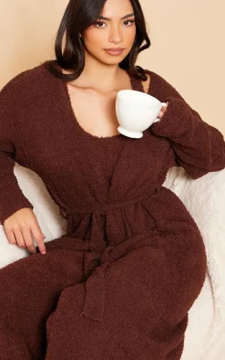 PrettyLittleThing Christmas Day Outfits*Cosy Bath Robe