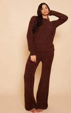 PrettyLittleThing Christmas Gifts*Cosy Long Sleeve Pajama Top