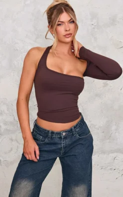 PrettyLittleThing Snatched*Snatched Sculpt Arm Detail Top